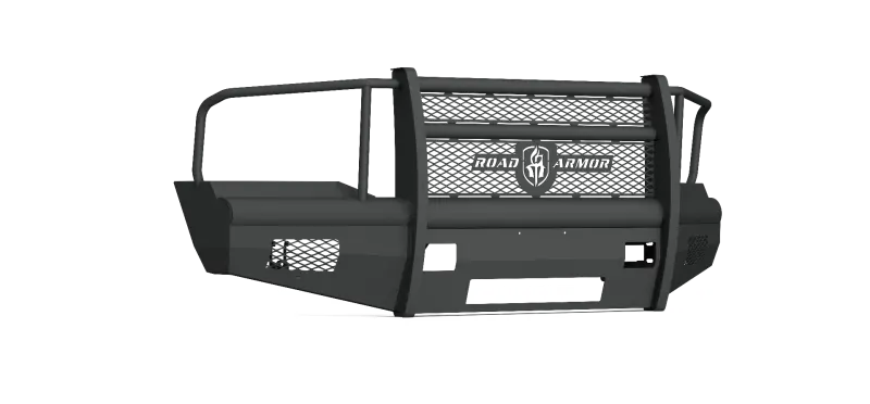 Road Armor Vaquero Full-Width Front Bumper For 1999–2007 Ford F-250/F-350 – Tex-Black With Full Guard Protection 1