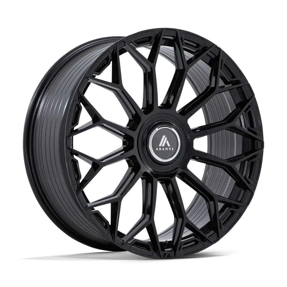 Asanti Envoy 24X10 +20 6X139.7 78  Gloss Black 1