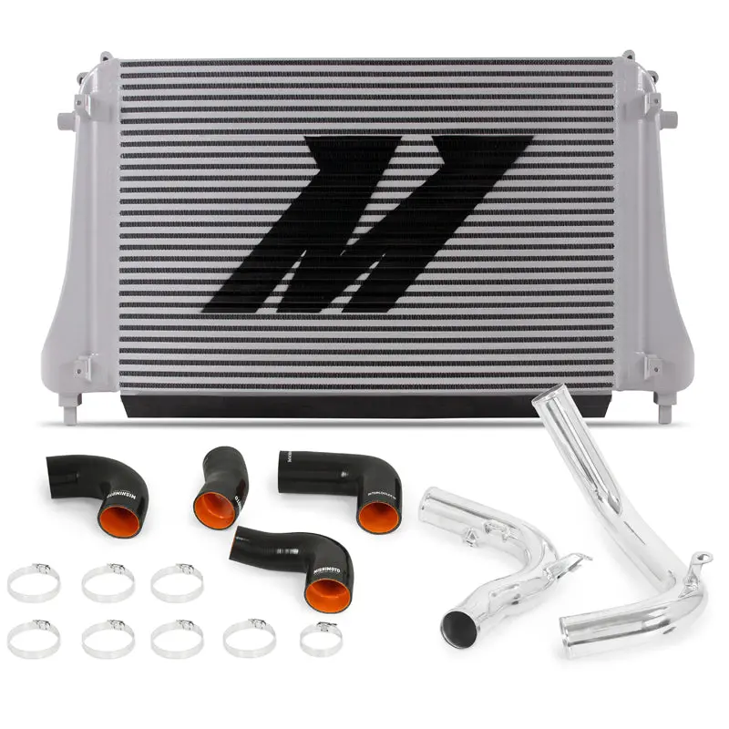 Mishimoto Performance Intercooler Kit For 2015+ Vw Golf Tsi, Gti & R – Includes Pipes, Polished Finish 1