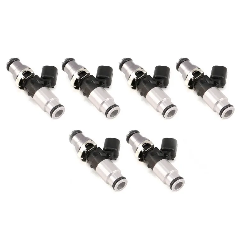 Injector Dynamics 2600-Xds Injectors - 60Mm Length - 14Mm Top - 14Mm Bottom Adapter (Set Of 6) 1
