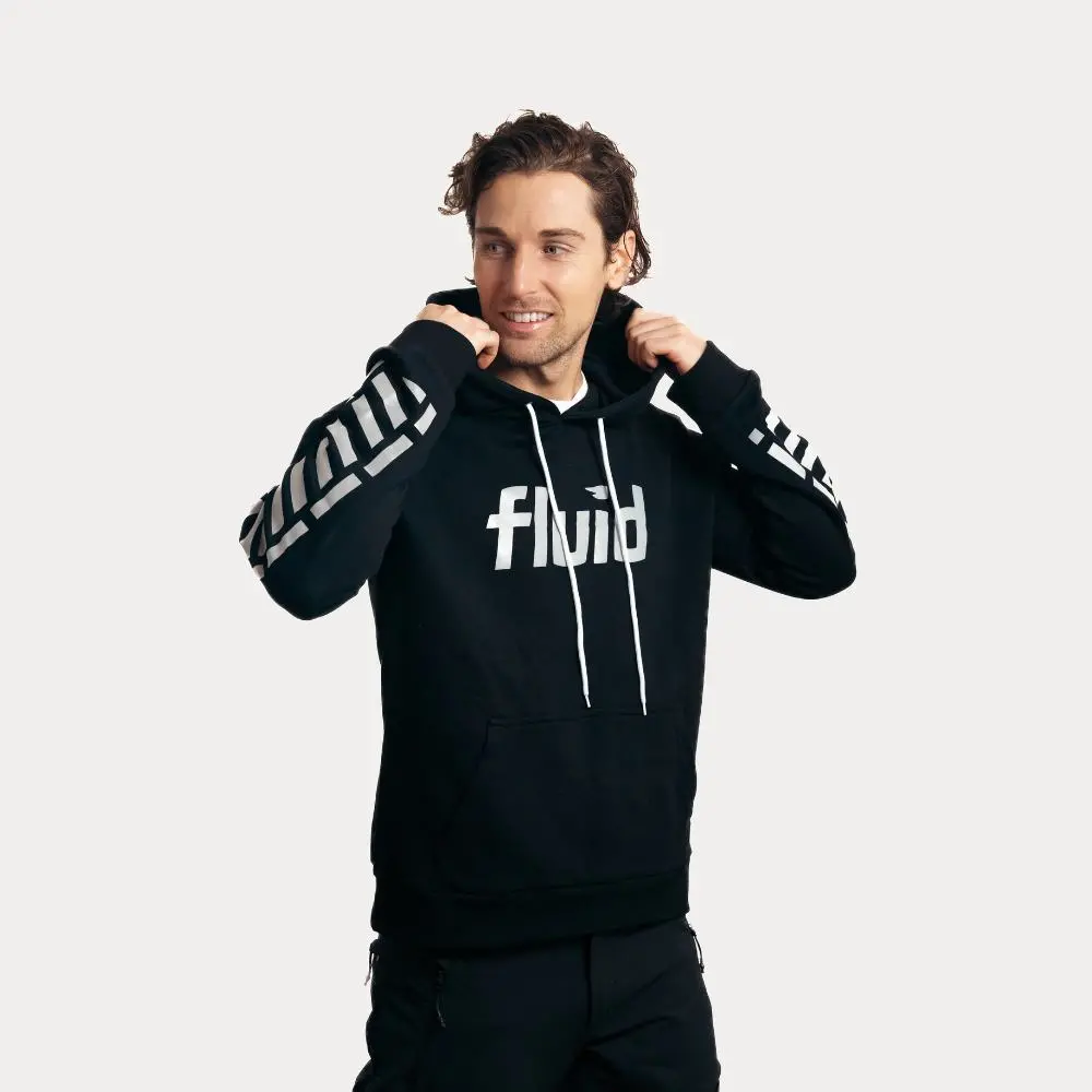 Fluid Rider Hoodie - Black 1