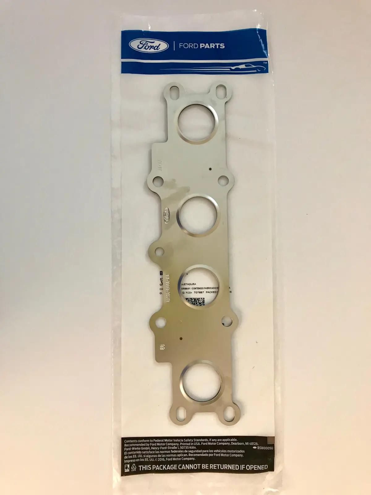 2014-2019 Fiesta St Exhaust Manifold To Cylinder Head Gasket 1