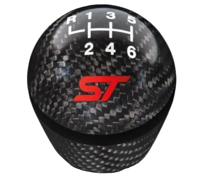 Ford Performance Shift Knob Carbon Fiber With 6-Speed Pattern/St Logo Fiesta St 2014-2019 1