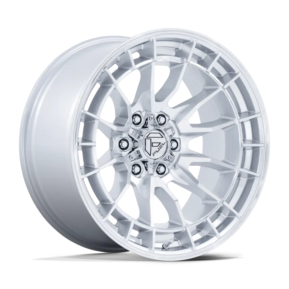 Fuel Revolt 20X9 +1 6X135 87 Hyper Silver W/ Machined Face * Text For Clearance Price * 1