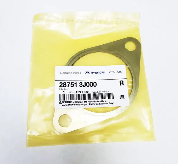 Hyundai Oem Downpipe To Mid Pipe Gasket Fits Hyundai N Vehicles 1