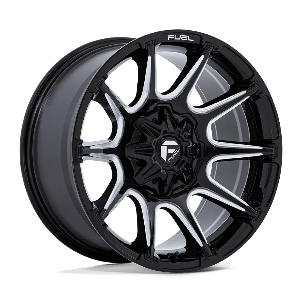 Fuel Super C 20X10 -18 6X135/6X139.7 106 Gloss Black Milled (Text Us For Clearance Pricing *** ) 1