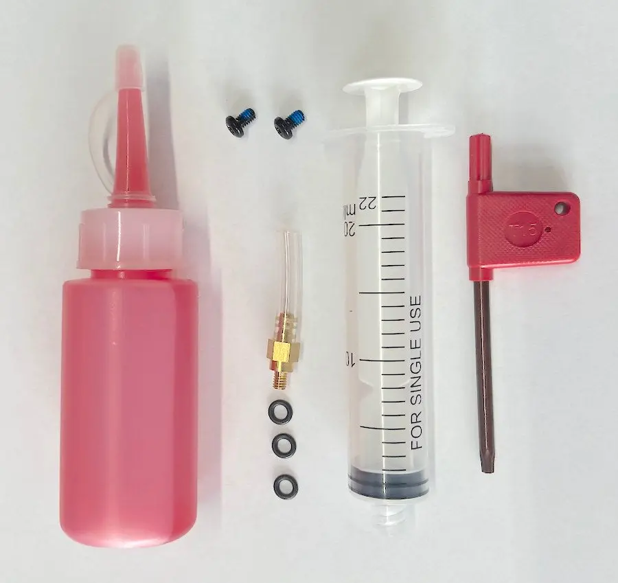Zoom Hydraulic Brake Refill Kit 1