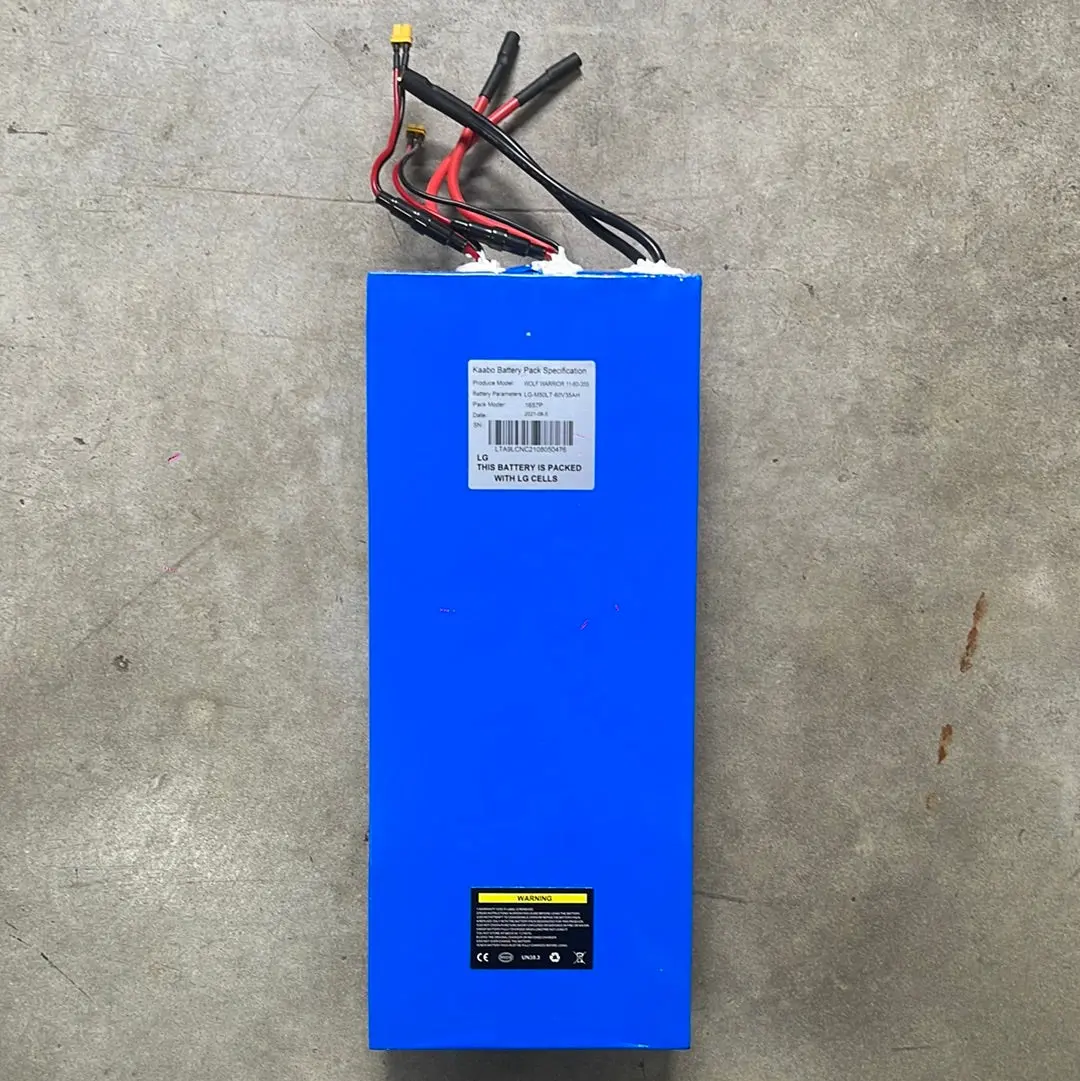Wolf Warrior 11 60V 35Ah Lg/Samsung Battery 1
