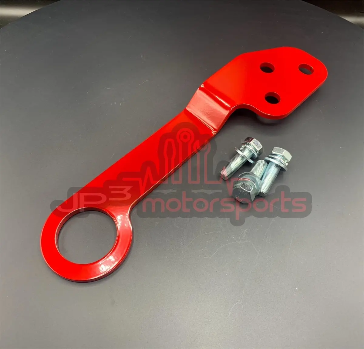 Toyota Celica Supra Mkii Front Tow Hook (84-85) (Passenger Side - Red) 1