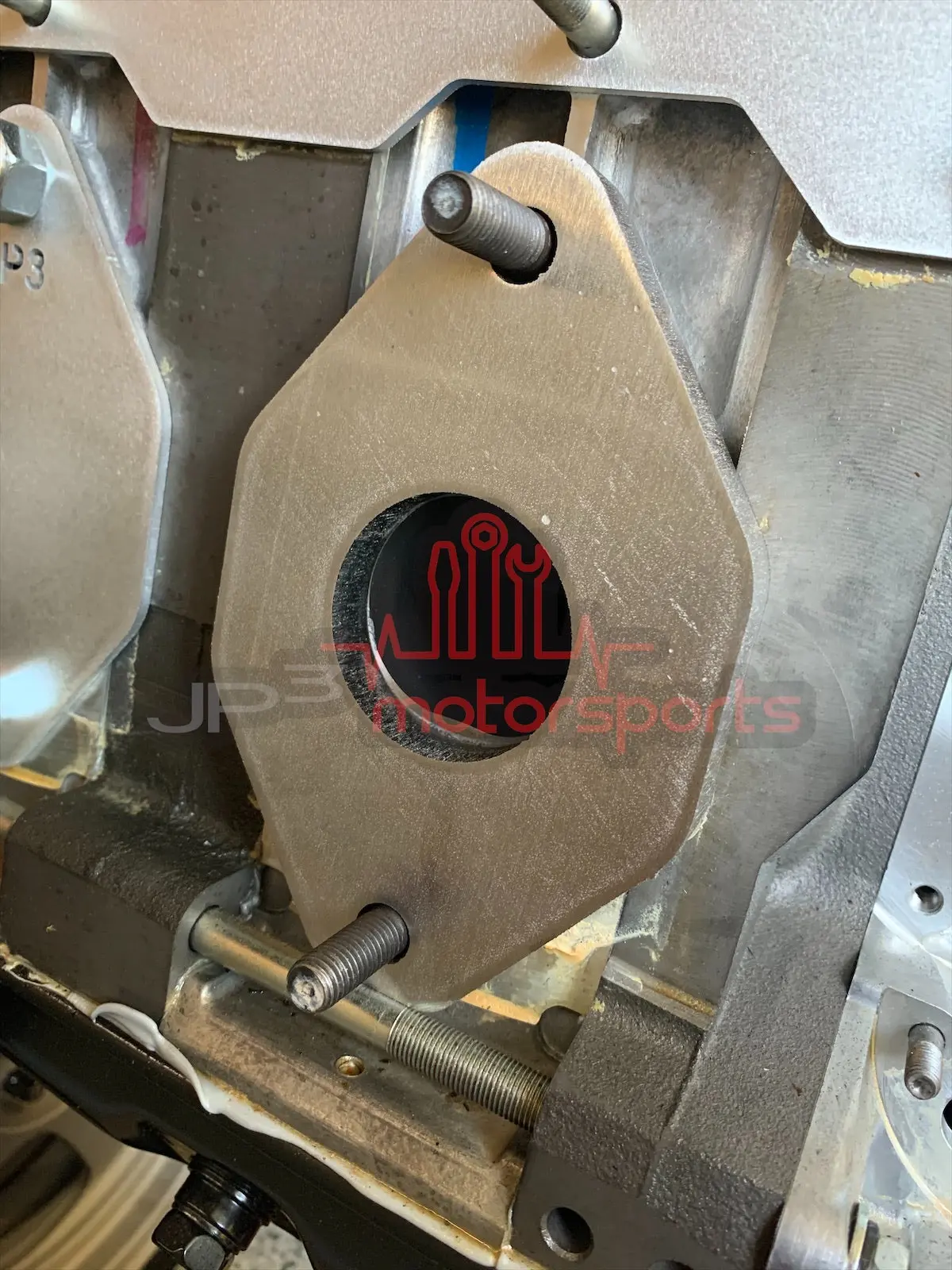 Mazda Rx7 13B Stainless Exhaust Spacer 1