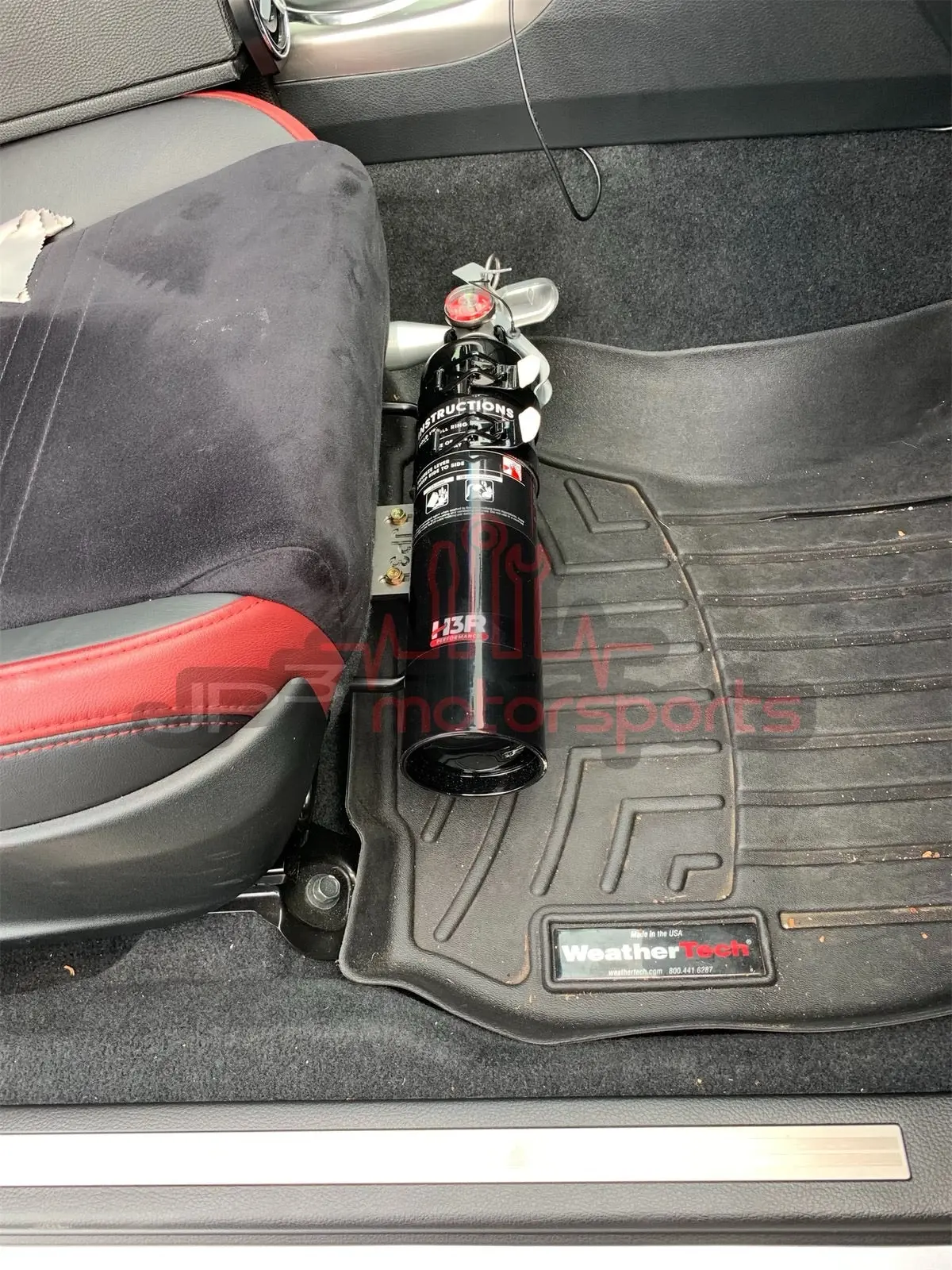 Subaru Sti/Wrx (2015-2020) Fire Extinguisher Passenger Seat Mount 1