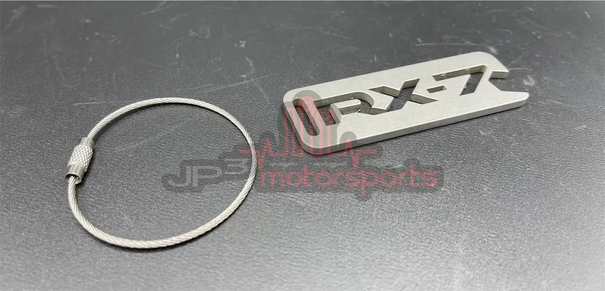 Mazda Rx7 Fd3s Titanium Keychain 1