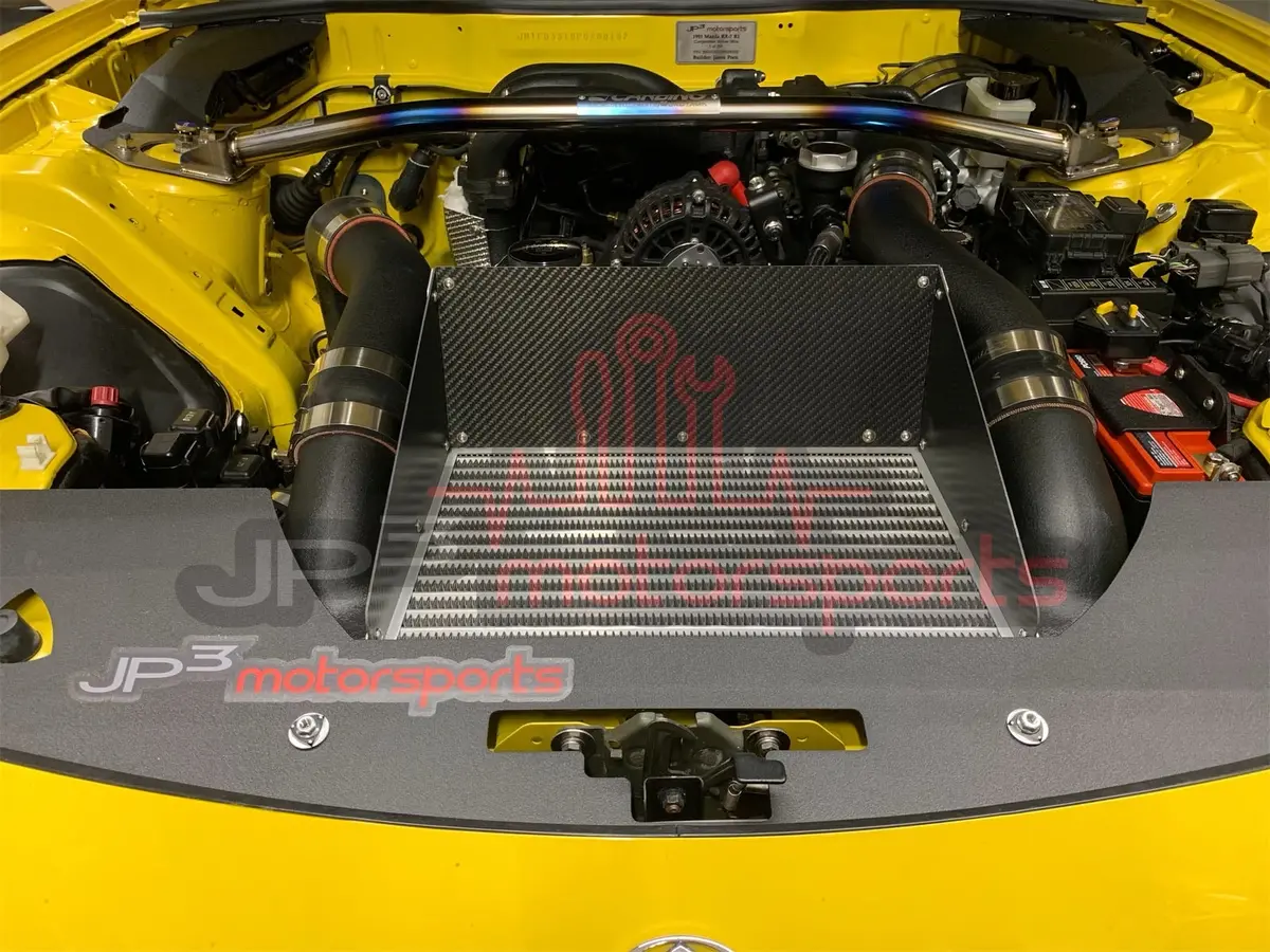 Mazda Rx7 Fd3s Greddy Vmount Intercooler Duct (Carbon) 1