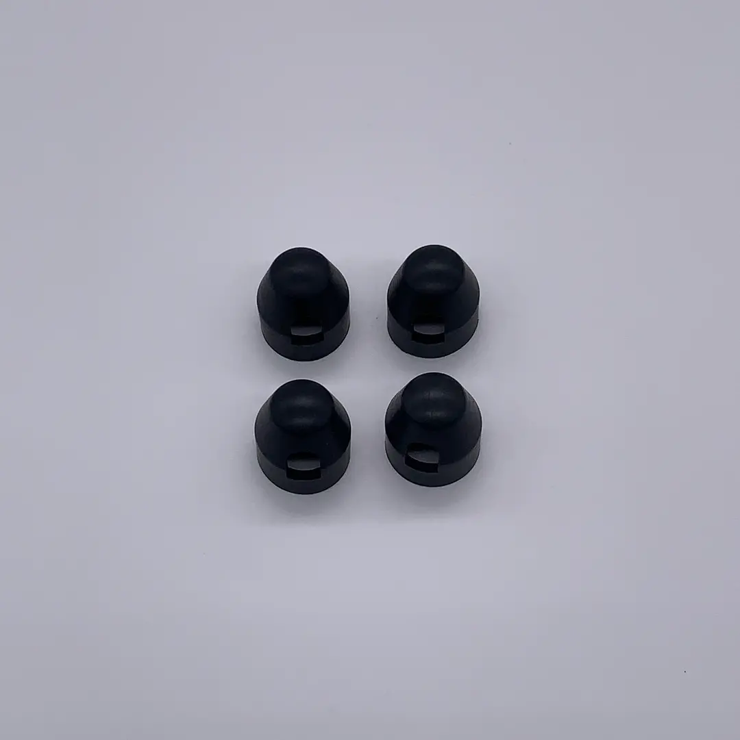 Wolf Motor Rubber Cover / Axle Nut Cover (Set Of 4) 1