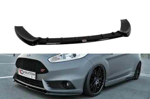 Maxton Design Cupra Front Splitter 2014-2019 Fiesta St 1