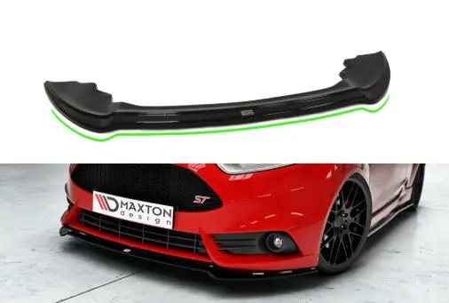 Maxton Design V3 Front Splitter 2014-2019 Fiesta St 1