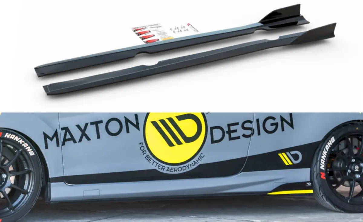 Maxton Side Skirt Diffusers 2014-2019 Fiesta St *Free Shipping* 1