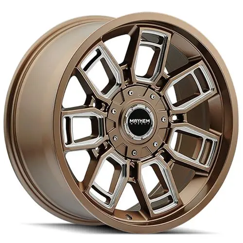 Mayhem Ordinance 8118 Matte Bronze/Milled 20X9 5X127/5X139.7 0Mm 87.1Mm 1