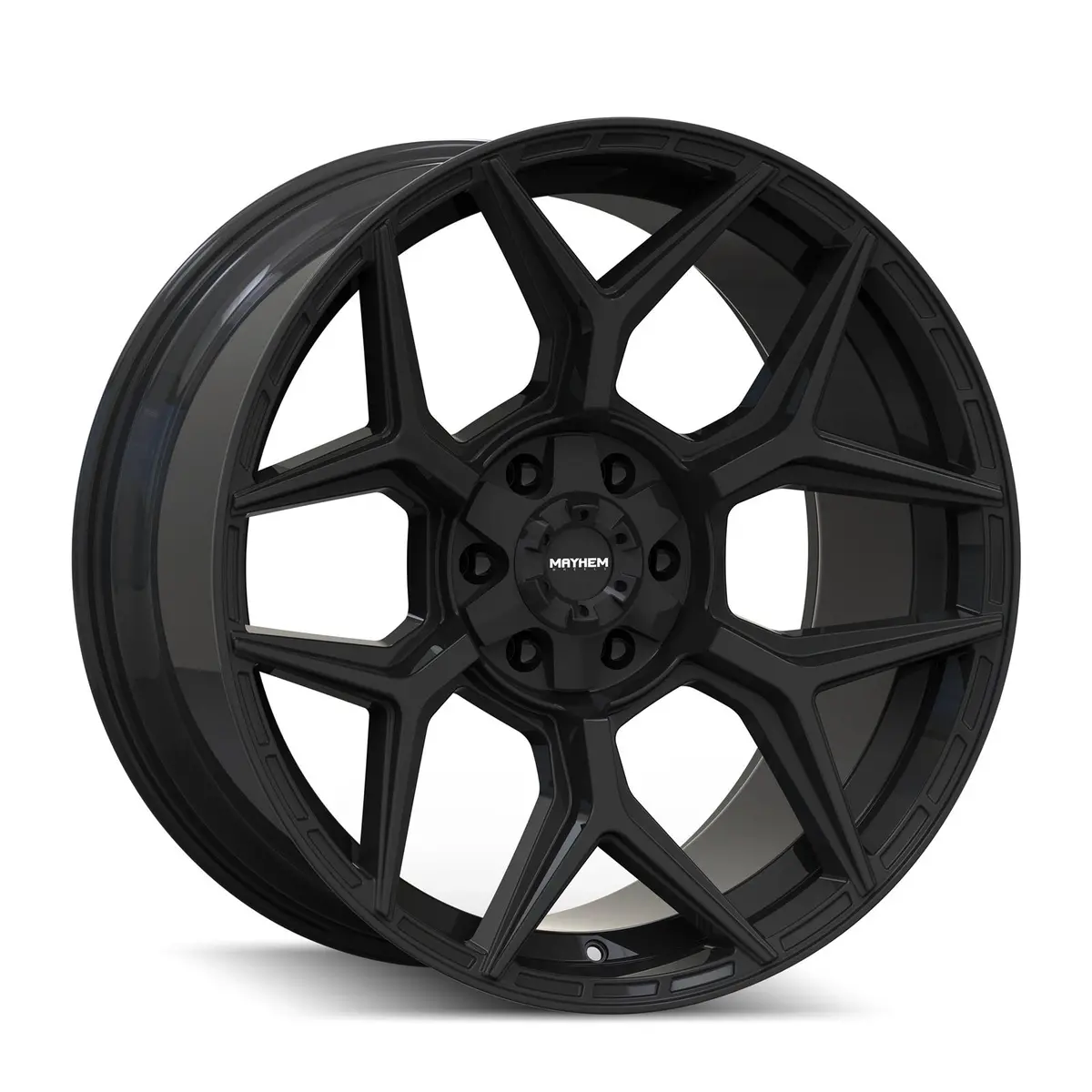 Mayhem Vanquish 8119 Gloss Blk | 20X9 5X127/5X139.7 +0 78.1Mm 1