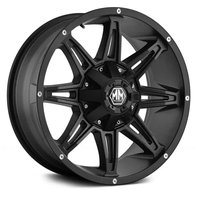 Mayhem Rampage Matte Blk | 18X9 8X165.1 +18 130.8Mm 1