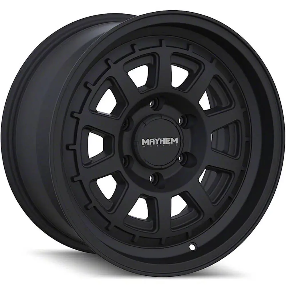 Mayhem Voyager Matte Black 18X9 +0 6X139.7Mm 106Mm 1