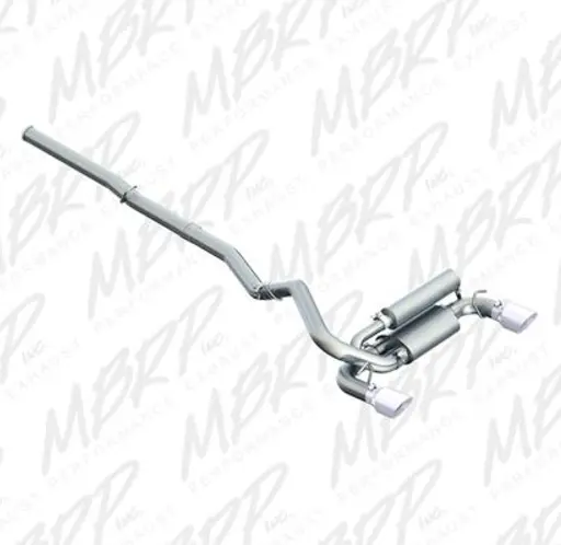 Mbrp 2016+ Ford Focus Rs 3In Dual Outlet Cat-Back Exhaust T409 Ss *Free Shipping* 1