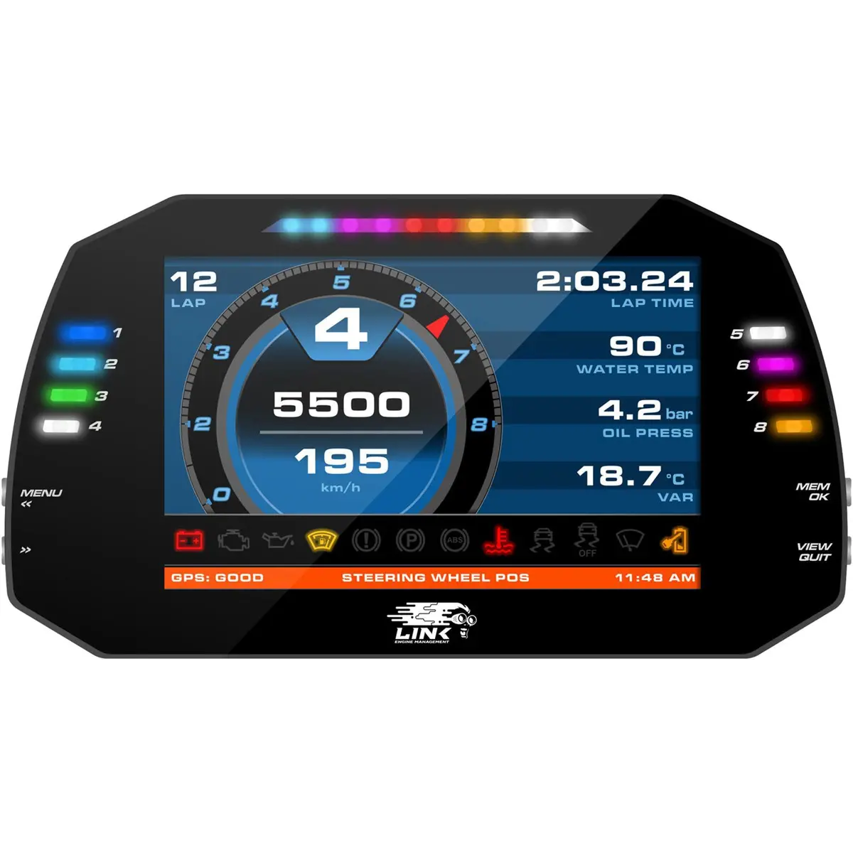 Link Mxg Strada 7-Inch Dash - Race Edition 1