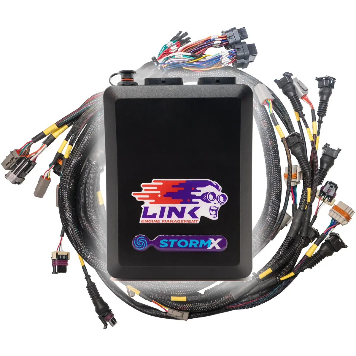 G4x Stormx Ecu + Terminated Ls Engine Harness Drive-By-Cable Bundle 1