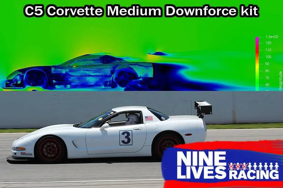 Corvette Medium Downforce Kit ‘97-04 C5 1