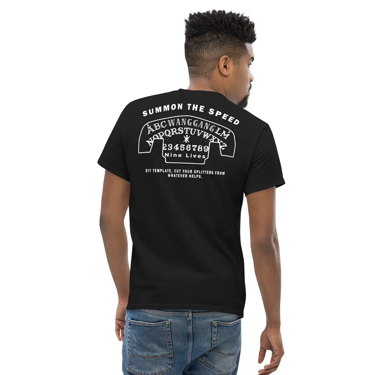 Aerodyanmics Is Witchcraft T Shirt (Ouija) 1
