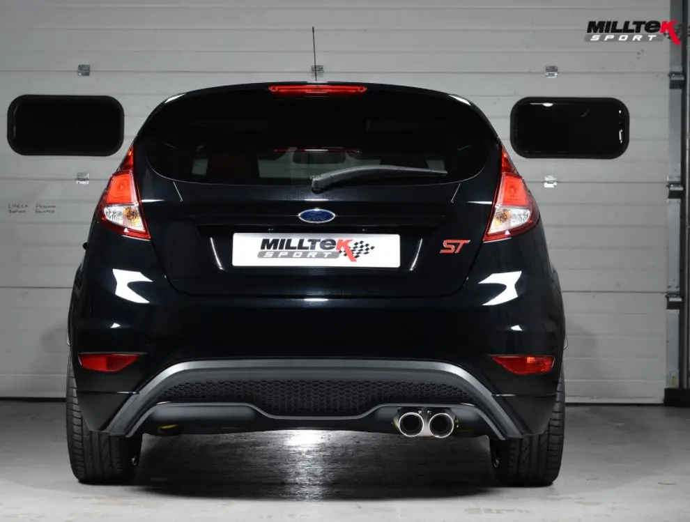 Milltek Back Box Delete (Rear Exhaust Section Delete) Fiesta St 2014+ 1