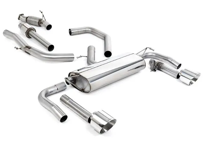 Milltek Valved Cat Back Exhaust System (Resonated, Polished Tips) 2022+ Elantra N 1