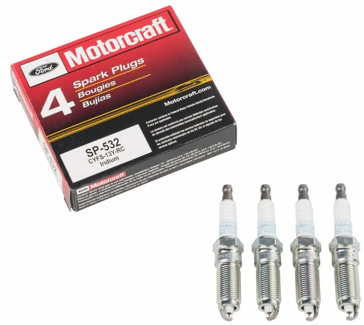 Motorcraft Spark Plug Set : Sp-532 Fiesta St 2014-2019 1
