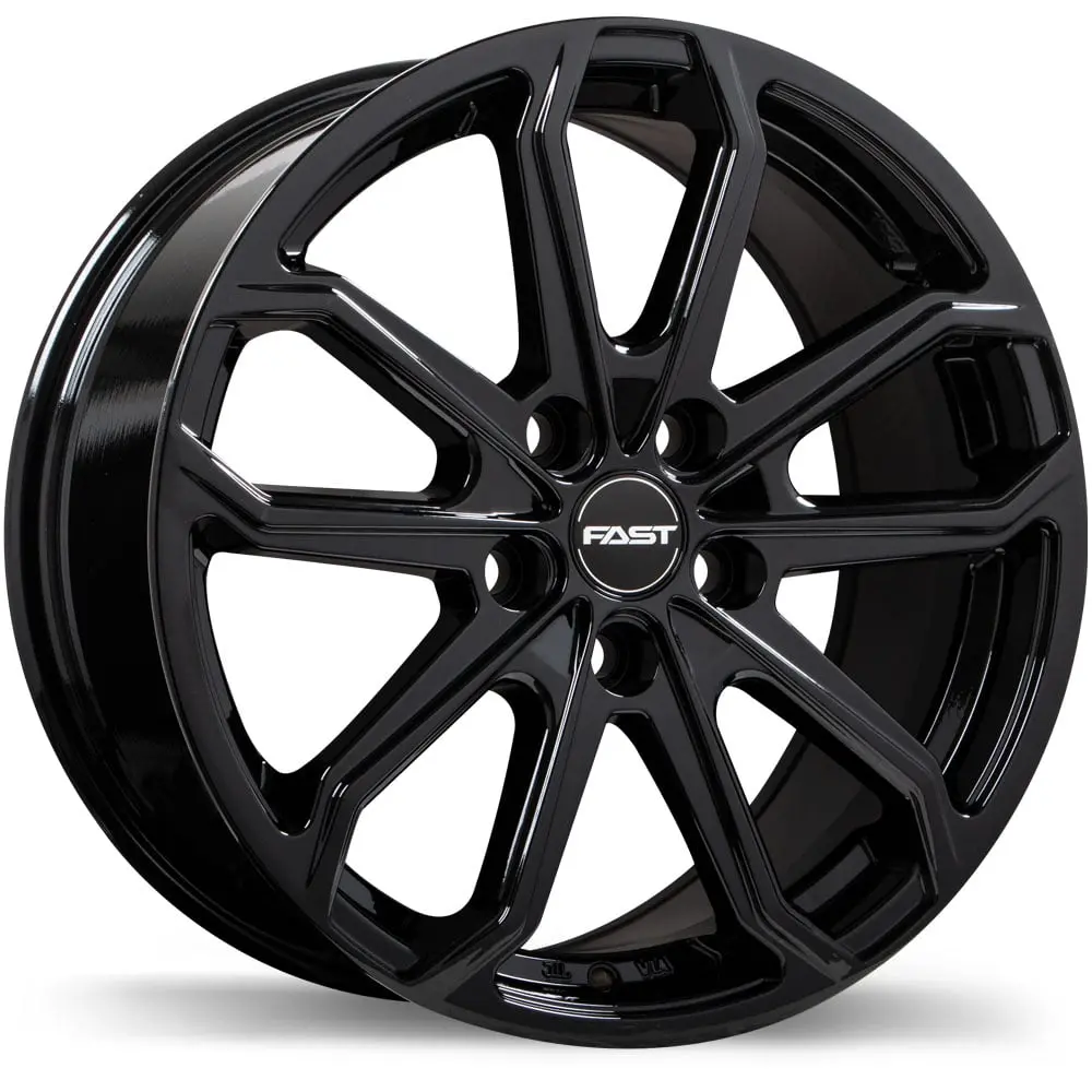 Fast Impression Gloss Black 19X8.5 +45 5X114.3Mm 66.1Mm (Mag Seat) 1