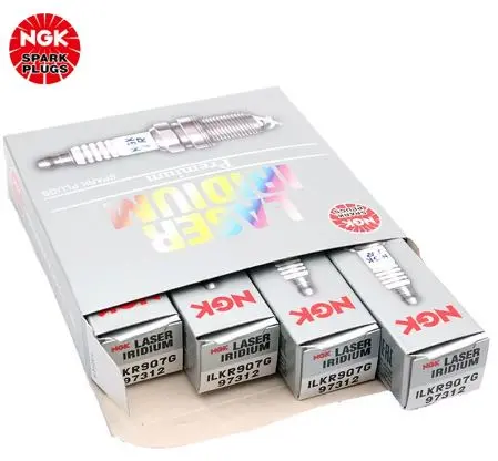 Ngk Laser Iridium Spark Plug Box Of 4 (Ilkr9q7g) Fits Hyundai N Vehicles 1