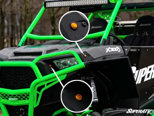 Kit De Clignotants Polaris Rzr Xp Turbo Plug & Play 1
