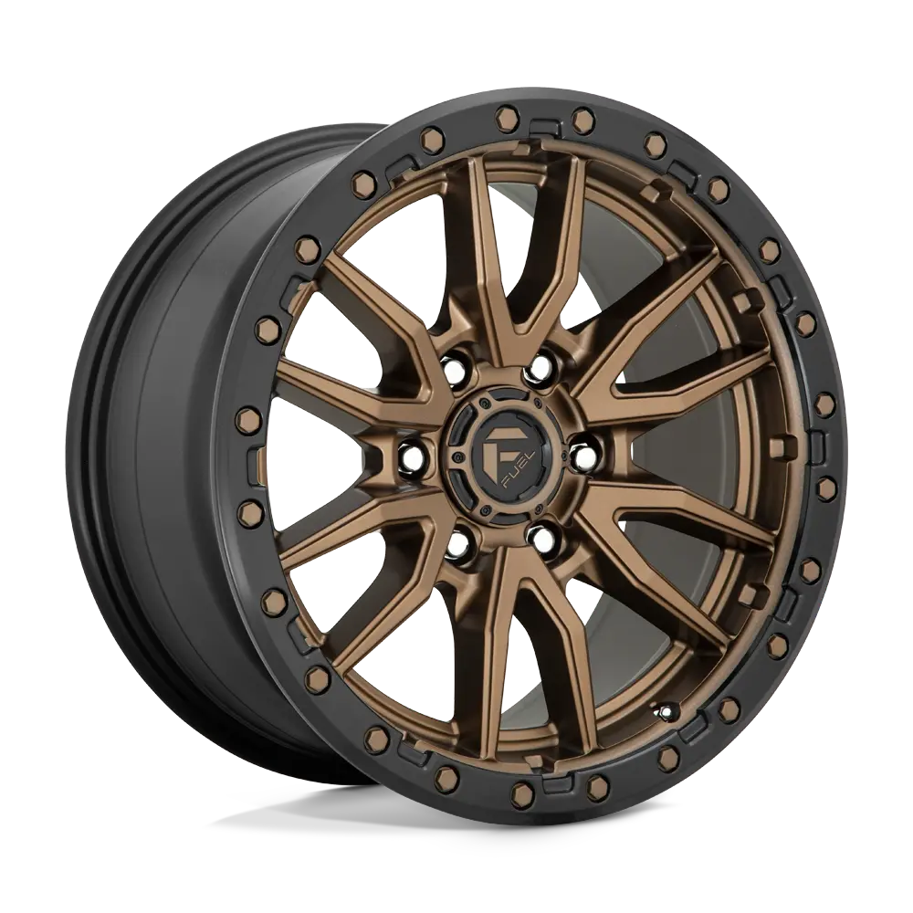 Fuel Rebel 20X9 +1 5X139.7 78.1 Matte Bronze Black Bead Ring ( Text Us For Clearance Pricing *** ) 1