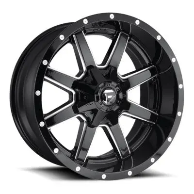 Fuel Maverick 18X9 +20 8X180 124.2 Gloss Blk Mill ( Text For Clearance Price *** ) 1