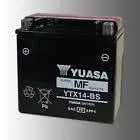 Batteries Yuasa / Vtt Kawasaki Prairie 700 Et Brute Force 650-750 1