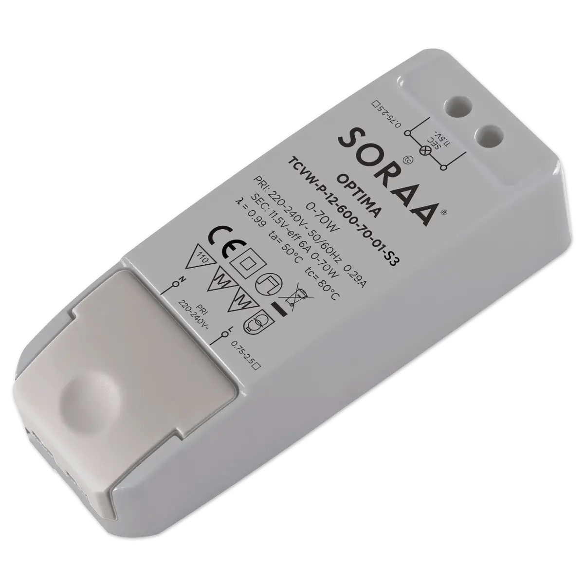 Soraa Optima - Electronic Transformer 70W 1