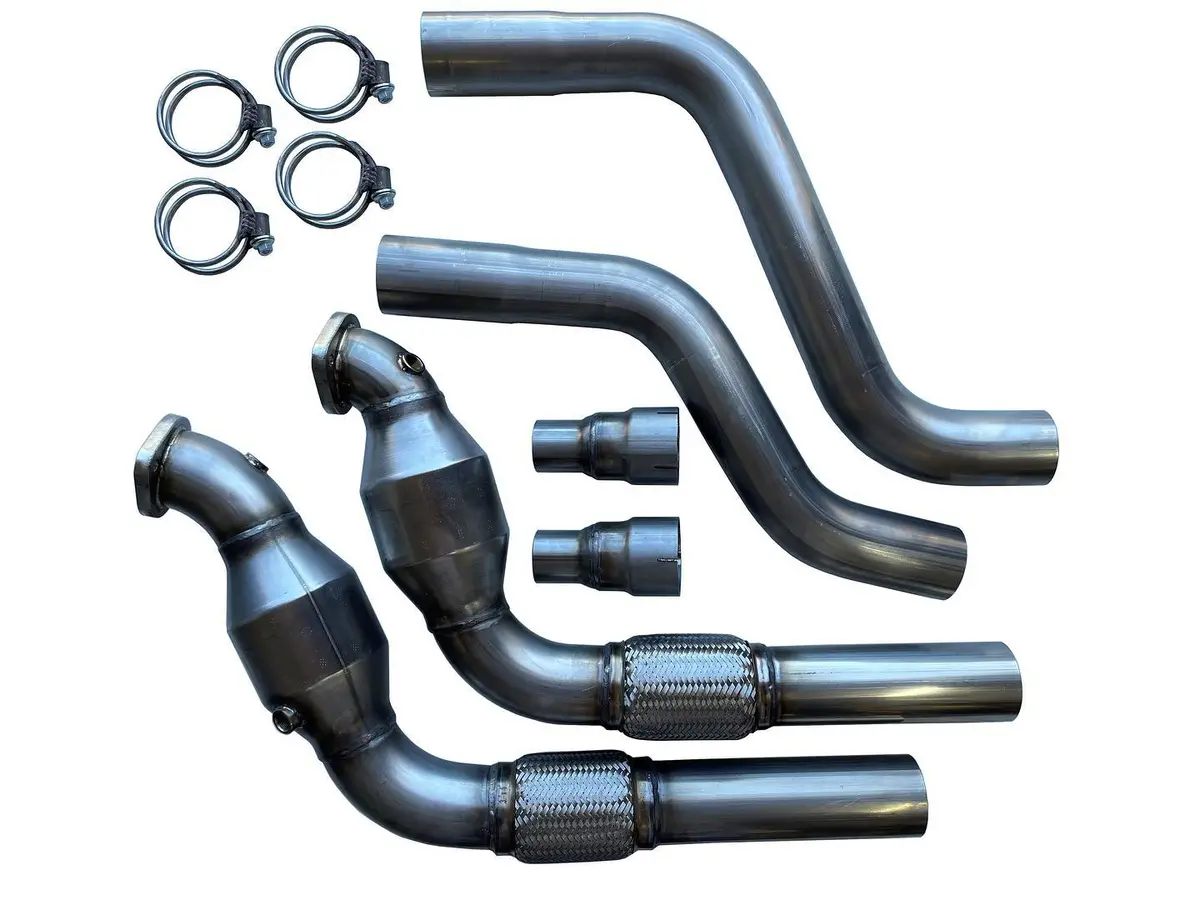 Spd Performance 3" - 304Ss Catted Downpipes With 3" Mid Pipes 2020+ Explorer St *Free Shipping* 1