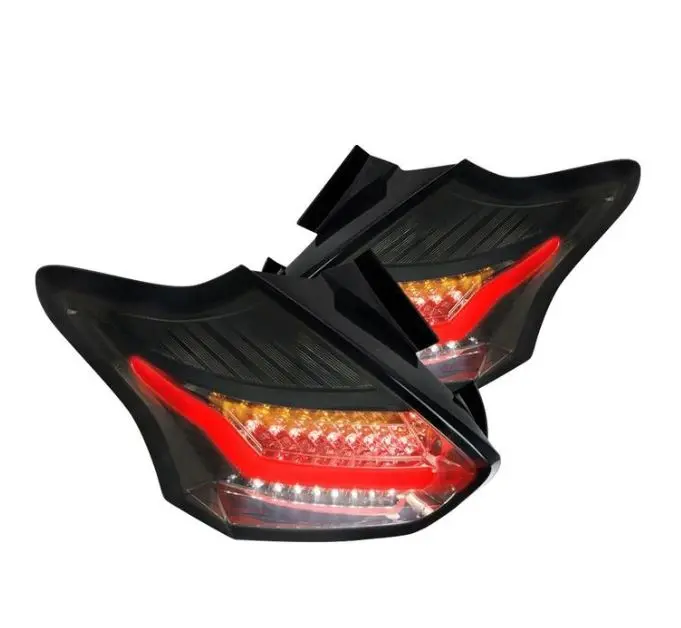 Spec-D Led Tail Lights Ford Focus Se/St/Rs (15-18) Black, Smoke, Red Or Clear 2