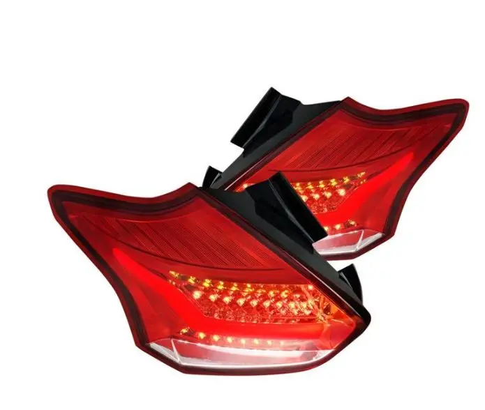 Spec-D Led Tail Lights Ford Focus Se/St/Rs (15-18) Black, Smoke, Red Or Clear 4