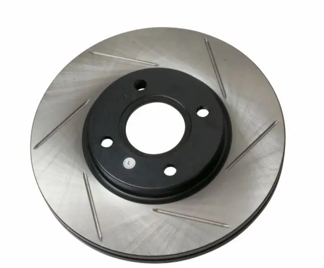 Stoptech Sportstop Front Slotted Brake Rotors (Set Of 2) For Fiesta St 2014+ 1