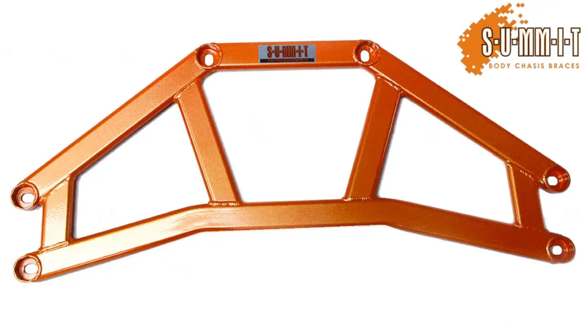 Swave And Summit Front Subframe To Chassis 6 Point Brace - 2014-2019 Fiesta St 1