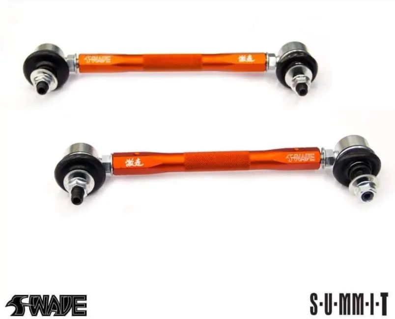 Swave And Summit Adjustable Sway Bar Drop Links 2014-2019 Fiesta St 1