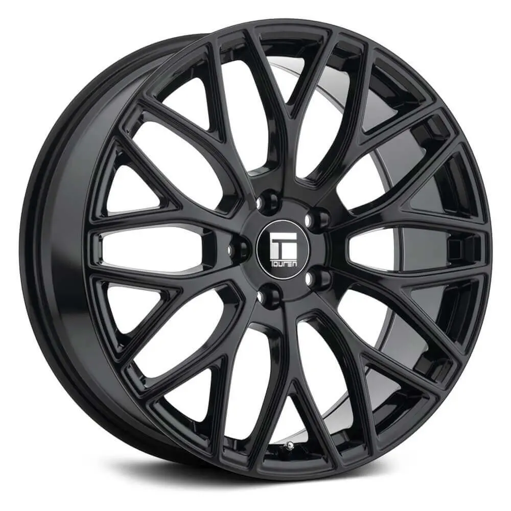 Touren Tr76 3276 Gloss Black | 17X8 +35 5X114.3 (72.6Mm Hub) 1