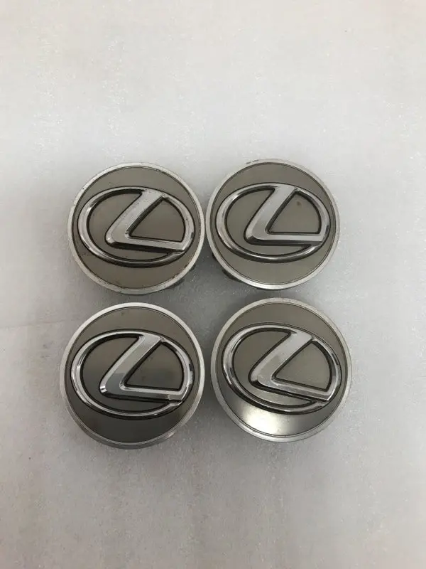 Set Of 4 Lexus Aluminum Wheel Rim Center Caps 168E671a 1