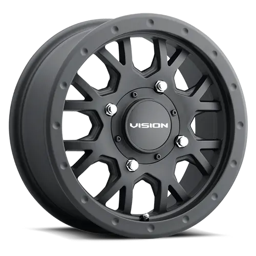 Vision Wheel Gv8 - Invader Noir Satiné Ou Machiné 1