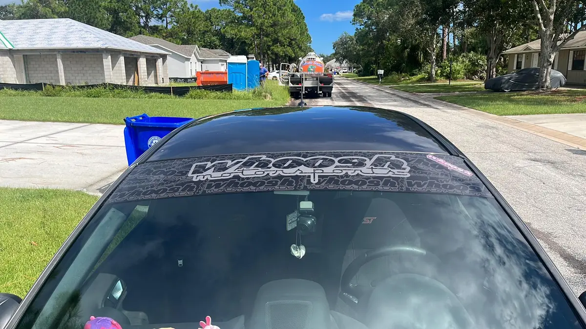 Whoosh Motorsports Windshield Banner *Free Shipping* 3